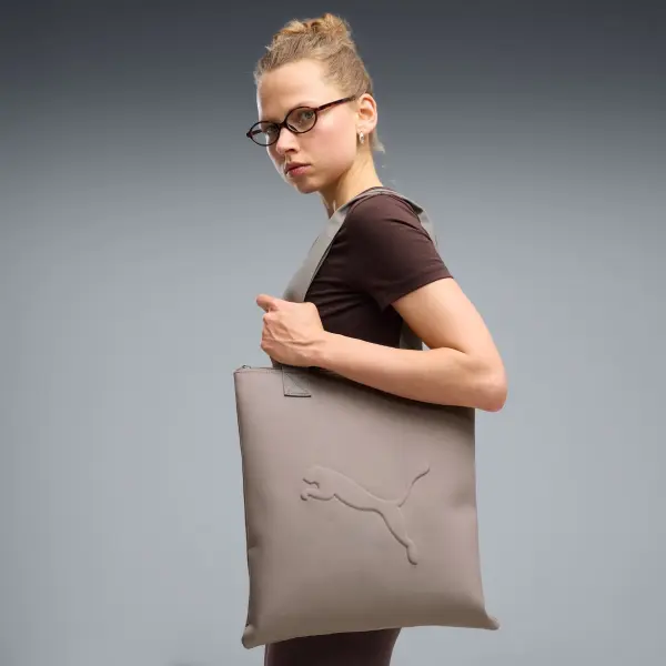 Сумка через плече жіноча Puma BUZZ TOTE 10L світло-коричнева 091157-20
