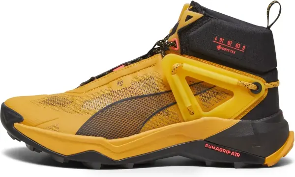 Черевики для хайкінгу Puma EXPLORE NITRO MID GORE-TEX жовто-темно-сіро-рожеві 377860-03