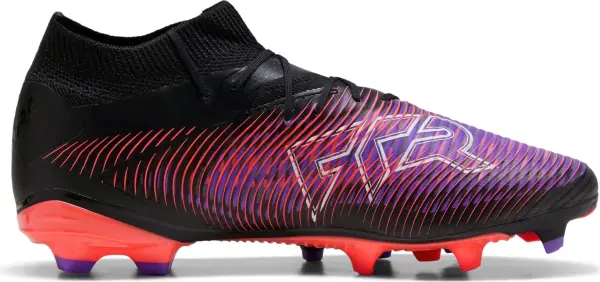 Бутси Puma FUTURE 8 PRO FG/AG фіолетово-коралово-чорні 108139-01