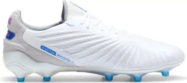 Бутси Puma KING ULTIMATE FG/AG біло-синьо-коралові 107809-02