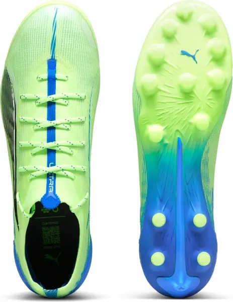 Бутси Puma ULTRA 5 ULTIMATE AG салатово-сині 108089-03