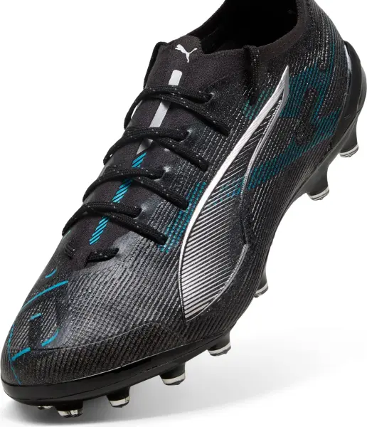 Бутси Puma ULTRA 5 ULTIMATE AG чорно-блакитні 108339-02