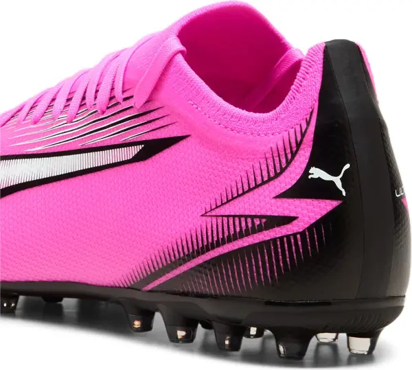 Бутси Puma ULTRA MATCH MG рожево-чорно-білі 107756-01