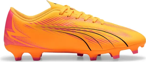 Бутси Puma ULTRA PLAY FG/AG оранжево-рожево-чорні 107763-03