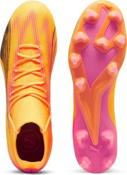 Бутси Puma ULTRA PRO FG/AG оранжево-рожево-чорні 107750-03