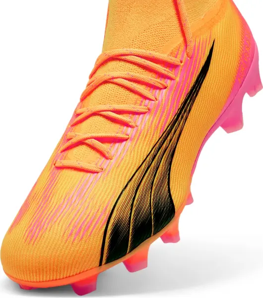 Бутси Puma ULTRA PRO FG/AG оранжево-рожево-чорні 107750-03