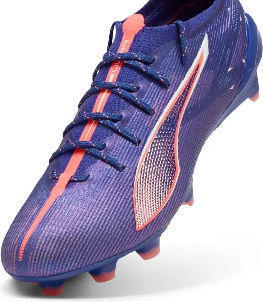 Бути жіночі Puma ULTRA 5 ULTIMATE FG фіолетово-коралові 107691-01