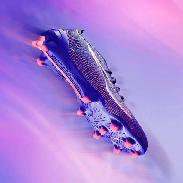 Бути жіночі Puma ULTRA 5 ULTIMATE FG фіолетово-коралові 107691-01