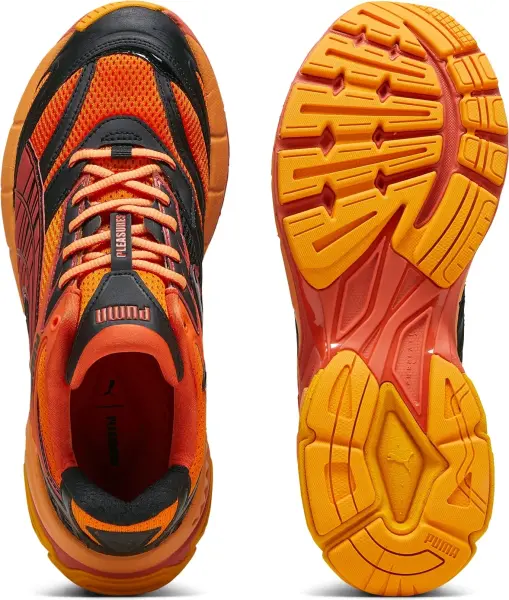 Кросівки Puma X PLEASURES VELOPHASIS LAYERS оранжево-червоно-чорні 393301-02
