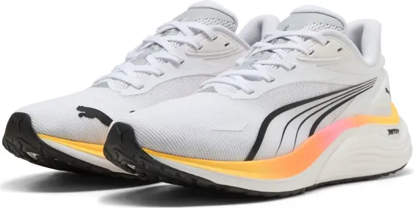 Кросівки бігові Puma ELECTRIFY NITRO 4 біло-оранжево-рожеві 310789-24