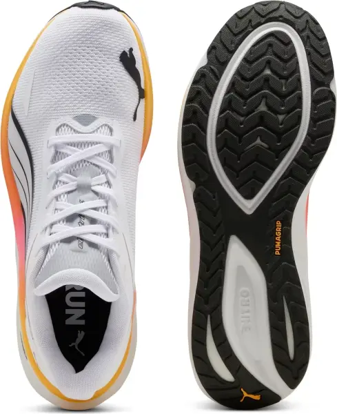 Кросівки бігові Puma ELECTRIFY NITRO 4 біло-оранжево-рожеві 310789-24