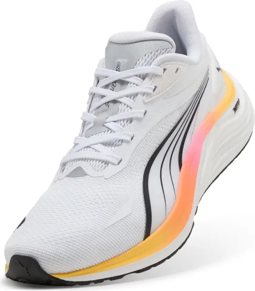 Кросівки бігові Puma ELECTRIFY NITRO 4 біло-оранжево-рожеві 310789-24