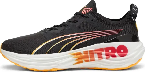 Кросівки бігові Puma FOREVERRUN NITRO чорно-оранжево-червоні 309703-01