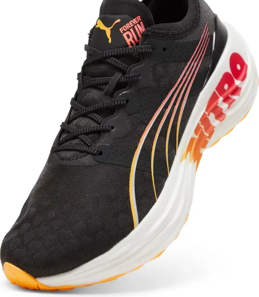Кросівки бігові Puma FOREVERRUN NITRO чорно-оранжево-червоні 309703-01