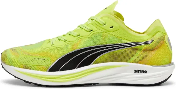 Кроссовки беговые Puma LIBERATE NITRO 2 PSYCHEDELIC салатово-оранжевые 380082-01