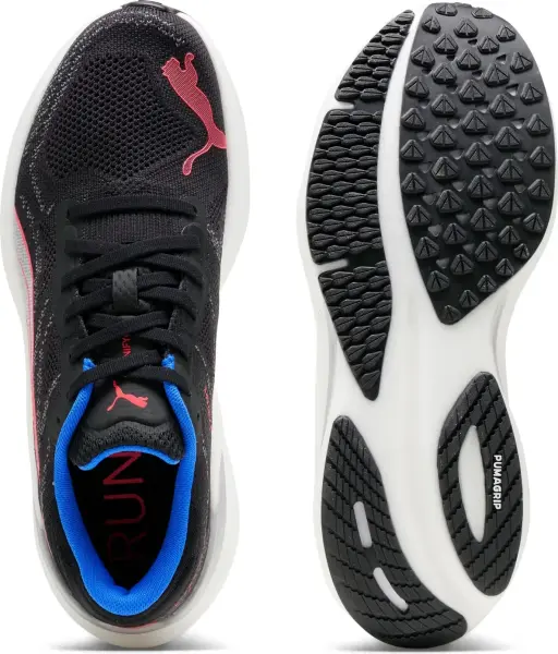 Кроссовки беговые Puma MAGNIFY NITRO 2 черно-красно-синие 376909-04