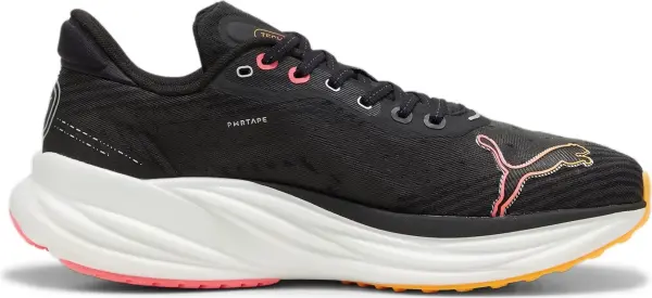 Кросівки бігові Puma MAGNIFY NITRO TECH 2 FOREVER FASTER чорно-оранжево-червоні 309699-01