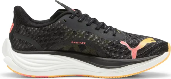 Кроссовки беговые Puma VELOCITY NITRO 3 черно-оранжево-красные 309701-01