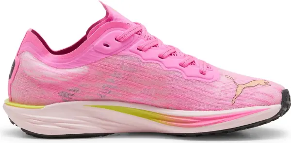 Кроссовки беговые женские Puma LIBERATE NITRO 2 розово-салатовые 377316-12