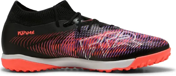 Сороконіжки (шиповки) Puma FUTURE 8 MATCH TT фіолетово-коралово-чорні 108370-01