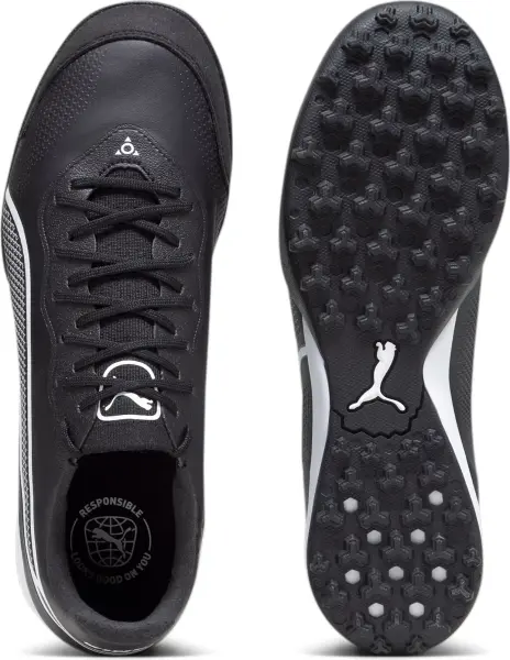 Сороконіжки (шиповки) Puma KING PRO TT чорно-білі 107255-01