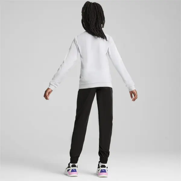 Спортивний костюм підлітковий Puma BASEBALL TRICOT світло-сіро-чорний 680506-42