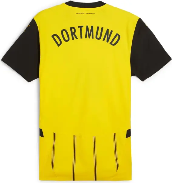 Футболка Puma BORUSSIA DORTMUND 24/25 AUTHENTIC (Боруссия Дортмунд) домашняя желто-черная 774945-01
