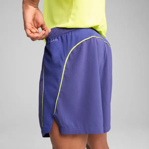Шорти для бігу Puma RUN VELOCITY 5" фіолетово-лимонні 526610-46