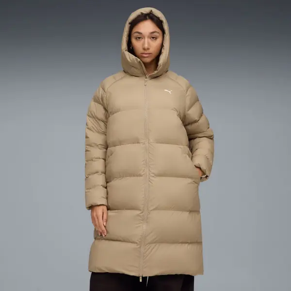 Куртка жіноча Puma MONO HOODED PARKA світло-коричнева 68838455