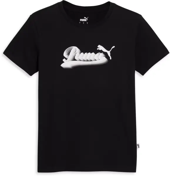 Футболка жіноча Puma VINTAGE SCRIPT GRAPHIC чорна 679185-01