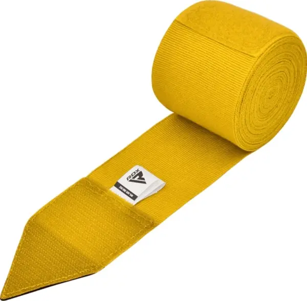 Бинти боксерські RDX HAND WRAPS жовті (4.5 м) HWX-RY+