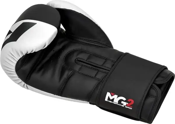 Рукавички боксерські RDX BOXING GLOVES REX F4 біло-чорні BGR-F4B