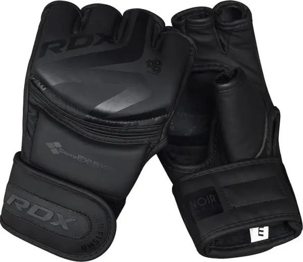 Рукавички MMA RDX GRAPPLING GLOVES F15 чорні GGR-F15MB