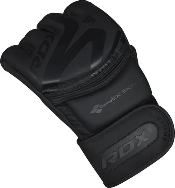 Рукавички MMA RDX GRAPPLING GLOVES F15 чорні GGR-F15MB