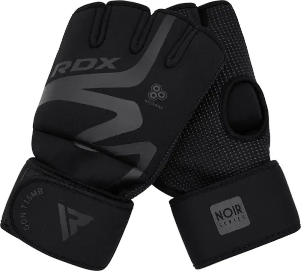 Рукавички MMA RDX GRAPPLING GLOVES NEOPRENE T15 чорні GGN-T15MB
