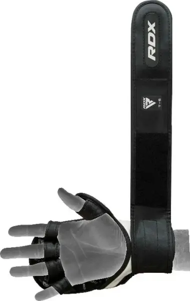 Рукавички MMA RDX GRAPPLING GLOVES REX T6 PLUS жовто-чорно-білі GGR-T6Y