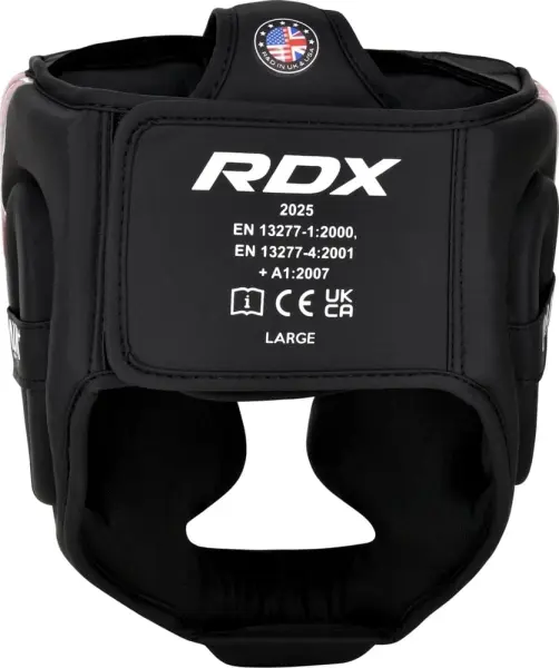 Шолом боксерський RDX HEAD GUARD NEW AURA F17 чорно-синій HGR-F17BU