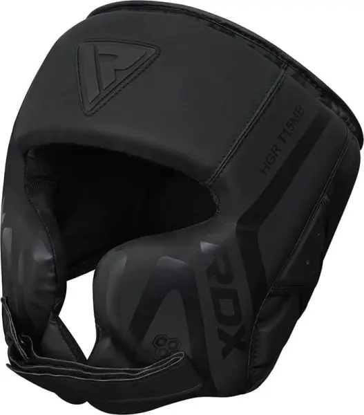 Шолом боксерський RDX HEAD GUARD T15 чорний HGR-T15MB