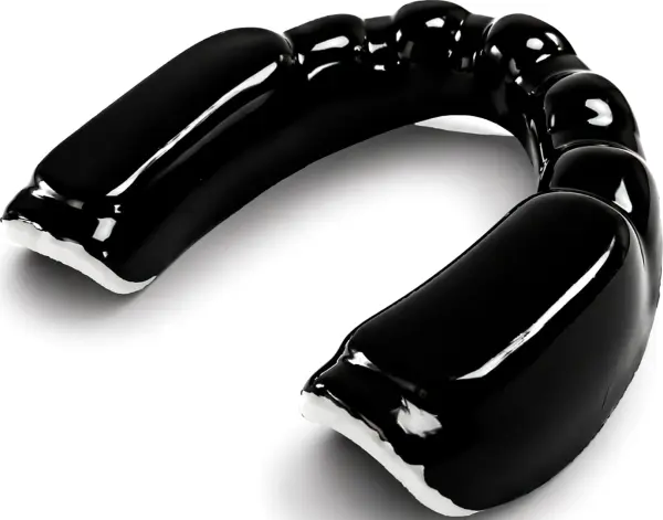 Капа RDX MOUTH GUARD ADULT черно-белая GGS-3WA