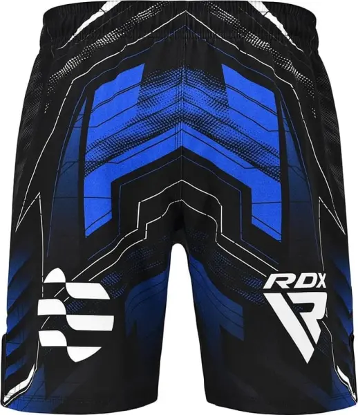 Шорти для MMA RDX MMA SHORTS IMMAF-1 чорно-сині MSS-IMF-1U