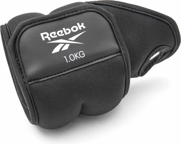Обтяжувачі для зап'ястя Reebok WRIST WEIGHTS чорно-червоні (2 х 1,0 кг) RAWT-11211