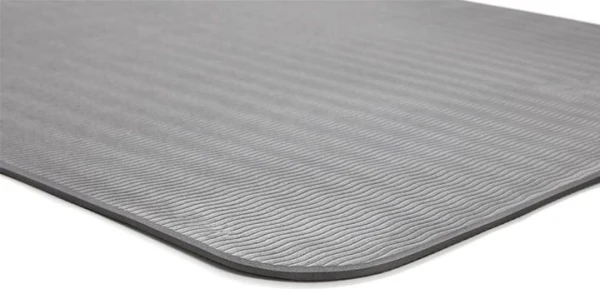 Килимок для йоги двосторонній Reebok DOUBLE SIDED YOGA MAT сіро-чорний RAYG-11042BKGR
