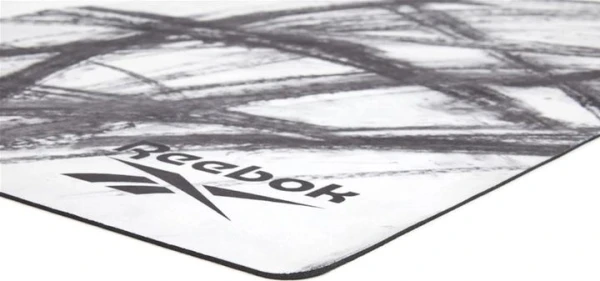 Килимок для йоги Reebok NATURAL RUBBER YOGA MAT біло-сірий RAYG-11080OM