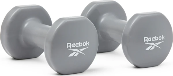 Гантели Reebok DUMBBELLS серые (2 х 3,0 кг) RAWT-16153