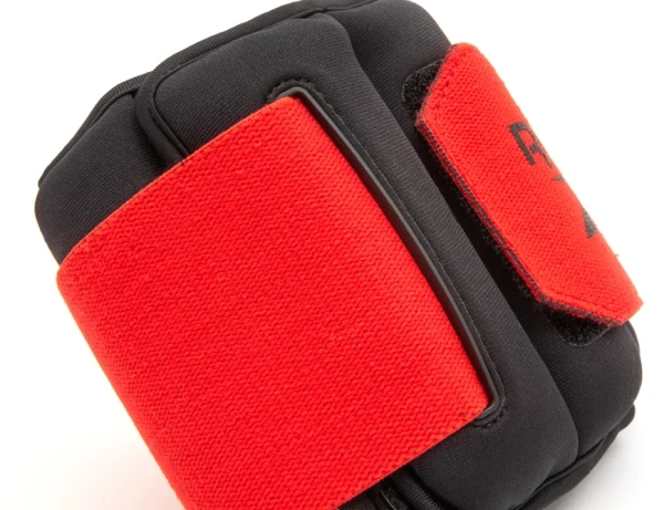 Утяжелители для лодыжки Reebok FLEXLOCK ANKLE WEIGHTS черно-красные (2 х 1,5 кг) RAWT-11272