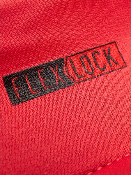 Утяжелители для лодыжки Reebok FLEXLOCK ANKLE WEIGHTS черно-красные (2 х 2,0 кг) RAWT-11273
