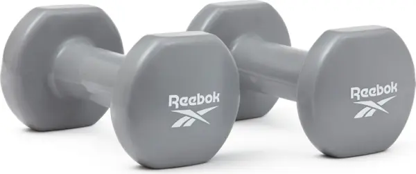 Гантели Reebok DUMBBELLS серые (2 х 5,0 кг) RAWT-16155