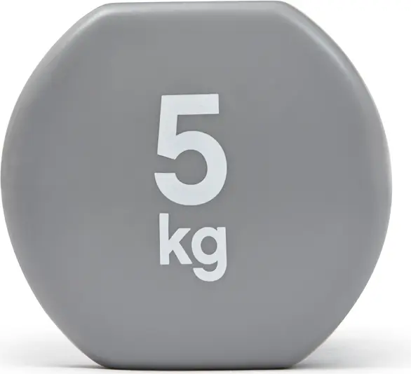 Гантели Reebok DUMBBELLS серые (2 х 5,0 кг) RAWT-16155