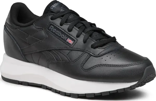 Кроссовки женские Reebok CLASSIC LEATHER черно-белые GW9704