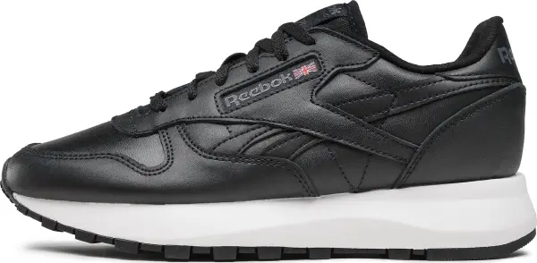 Кроссовки женские Reebok CLASSIC LEATHER черно-белые GW9704